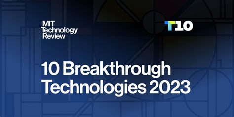 technoticia is 2023|10 Breakthrough Technologies 2023 .